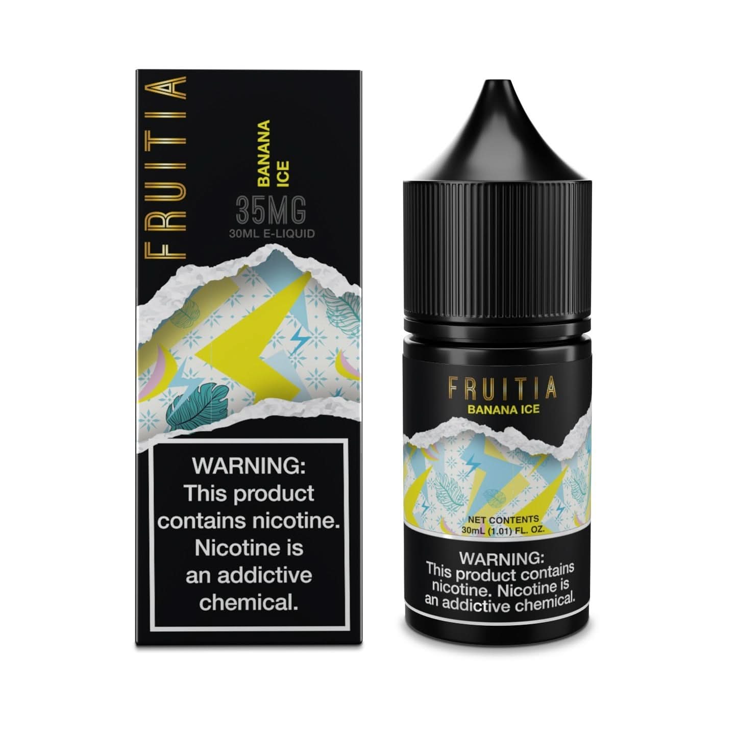 Banana Ice (30mL) - FRUITIA - Salt