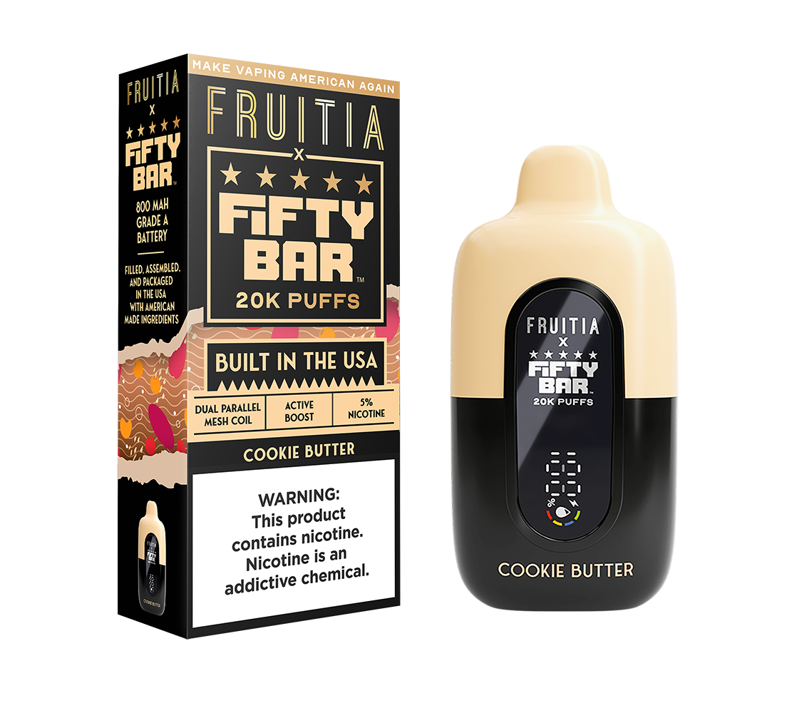 elfbar nachfüll pod läuft aus Fifty Bar Vape Fda Approved Cookie Butter