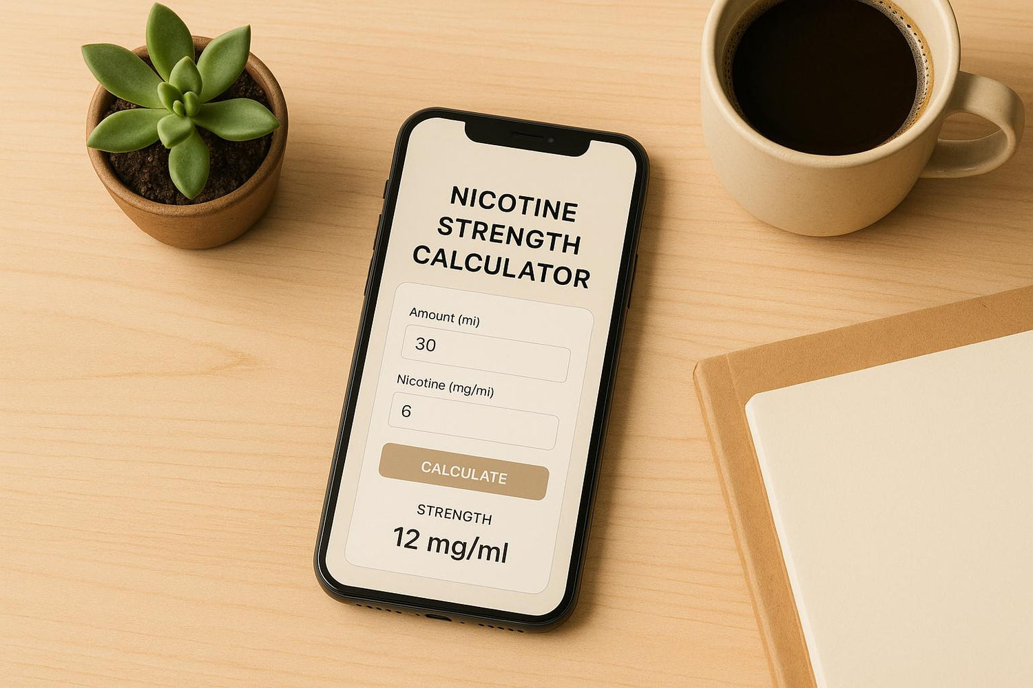 Nicotine Strength Calculator