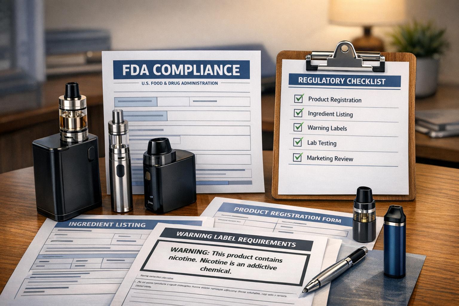 Top 5 FDA Compliance Tips for Vape Makers