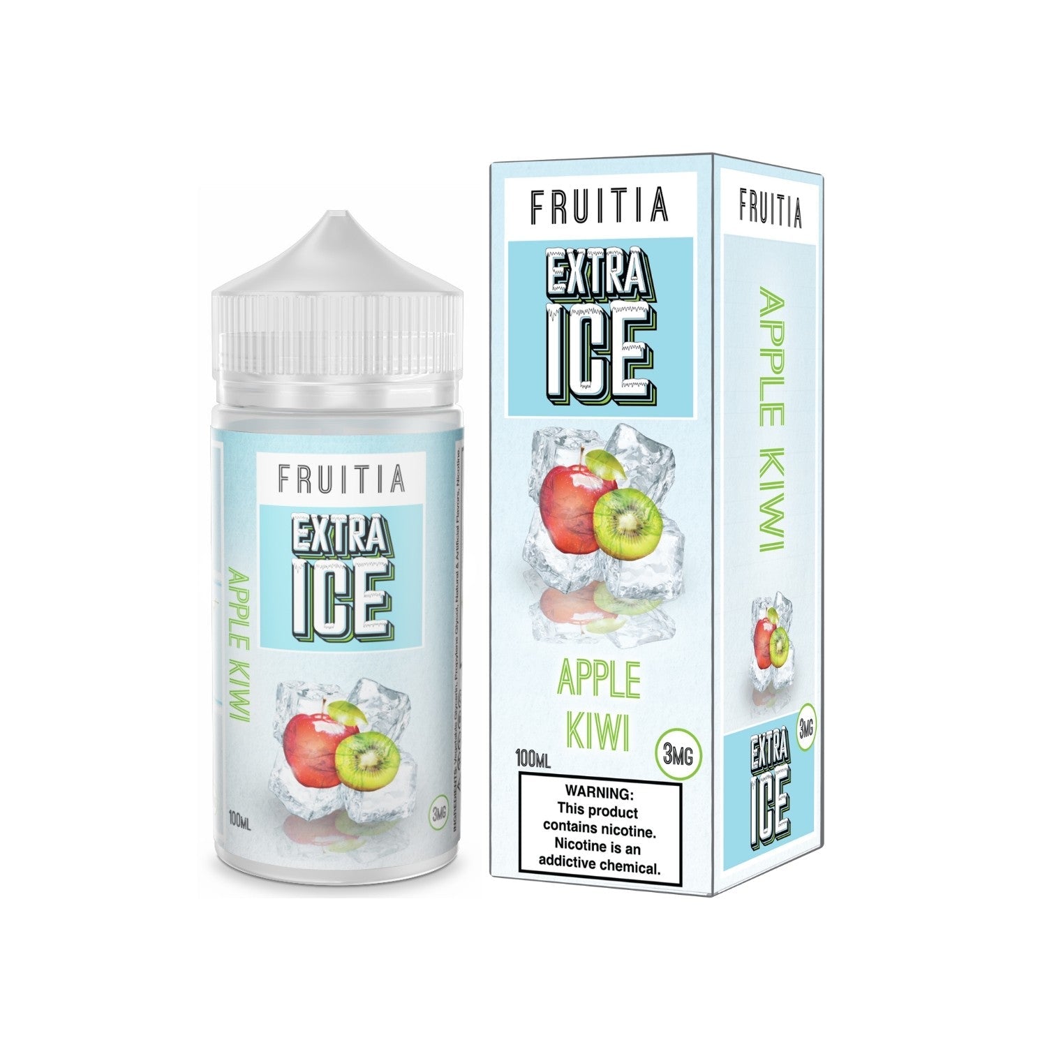 Apple Kiwi Extra Ice (100mL)