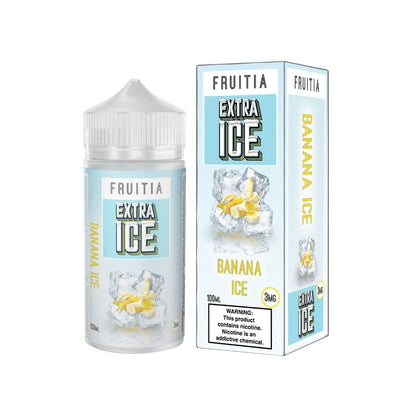 Banana Ice Extra Ice (100mL) - FRUITIA -  E-Liquid