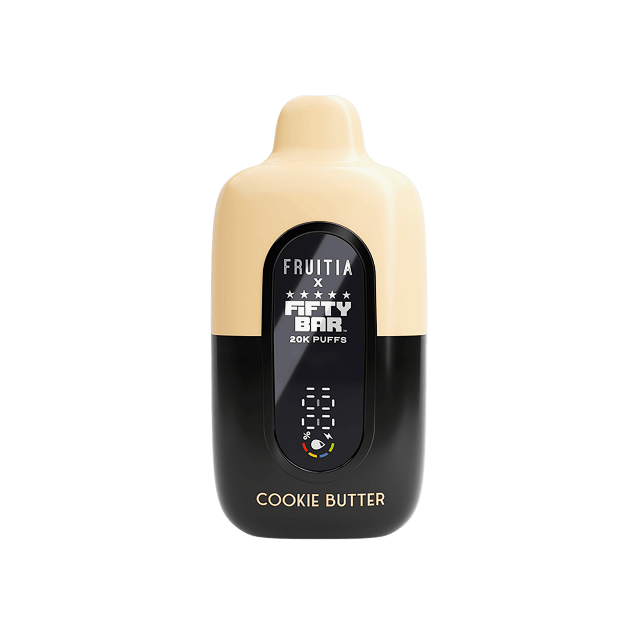 Cookie Butter | Fruitia x Fifty Bar 20K Disposable | FRUITIA Cookie Butter | Fruitia x Fifty Bar 20K Disposable | FRUITIA
