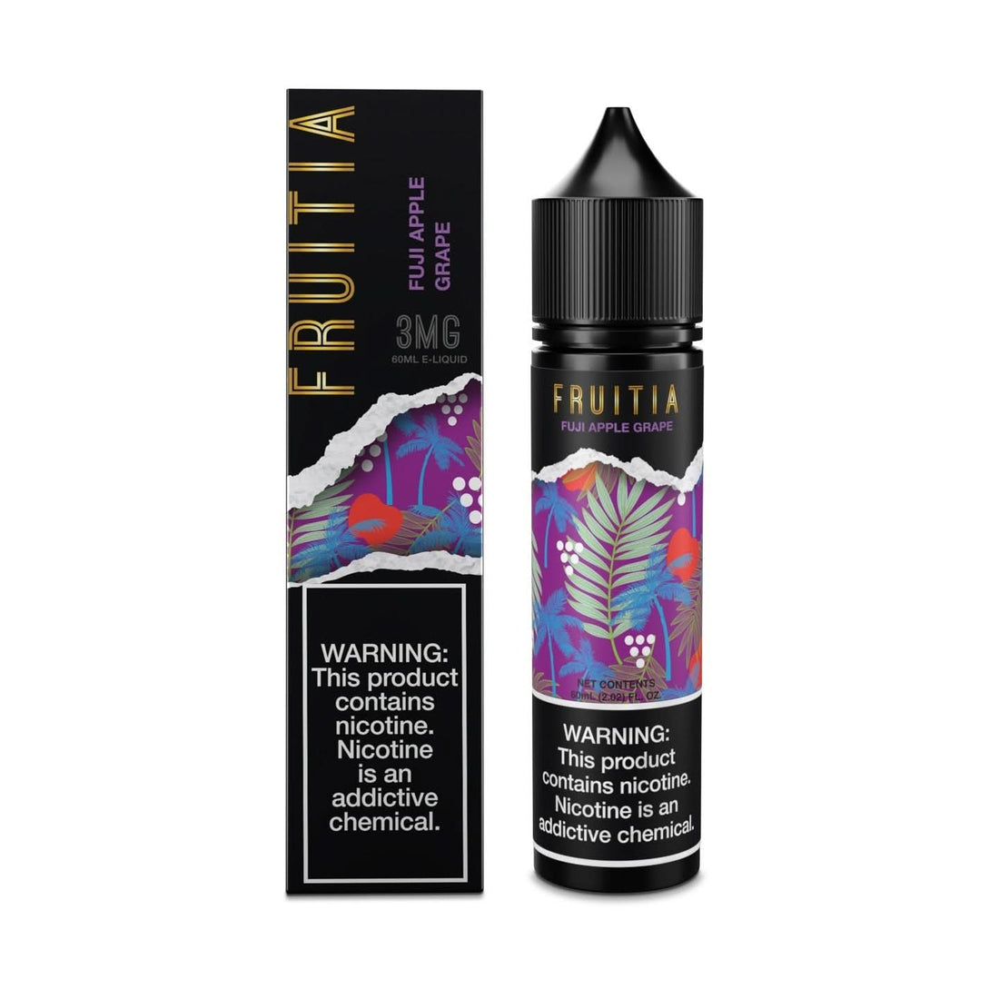 Fuji Apple Grape (60 mL) - FRUITIA -  E-Liquid