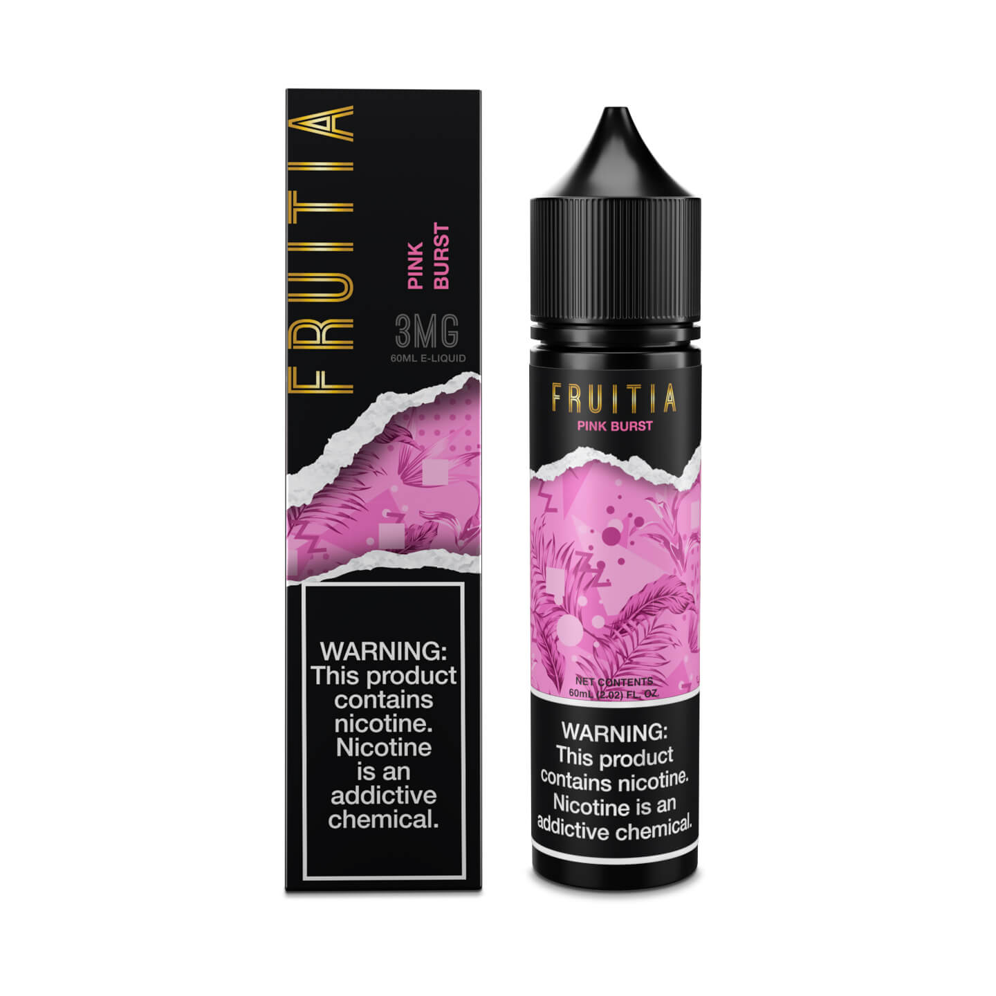 Pink Burst (60mL),E-Liquid,60mL, E-Liquid, Fruitia, fruitia eliquid,FRUITIA