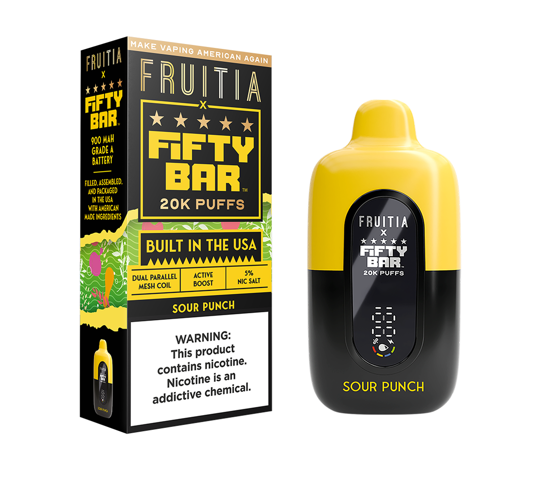 Sour Punch - FRUITIA -  Disposable