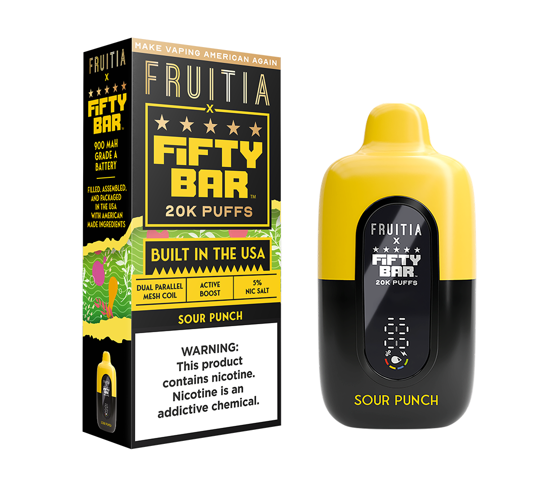 Sour Punch - FRUITIA -  Disposable