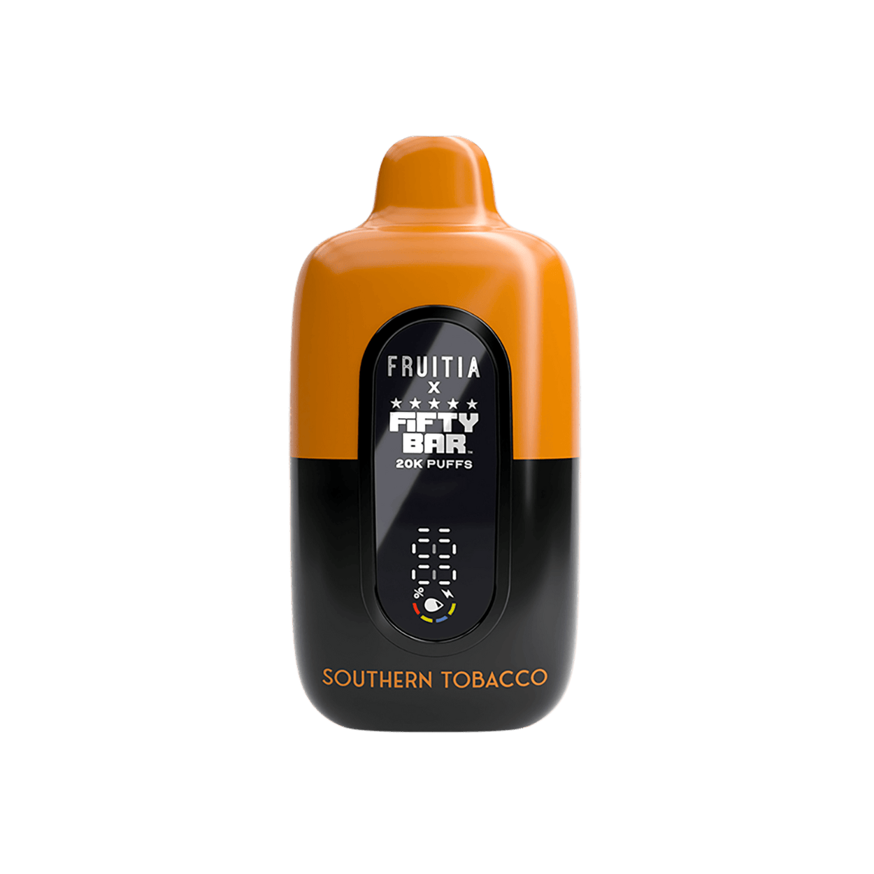 Southern Tobacco | Fruitia x Fifty Bar 20K Disposable | FRUITIA Southern Tobacco | Fruitia x Fifty Bar 20K Disposable | FRUITIA