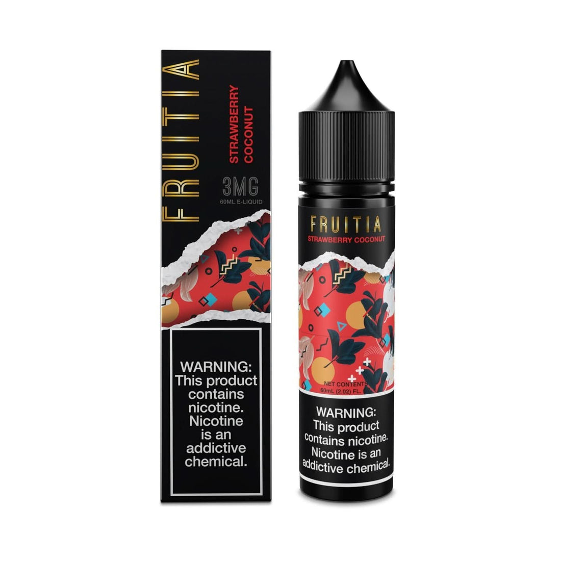 Strawberry Coconut (60mL) - FRUITIA -  E-Liquid